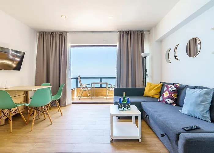 Lejlighed Amazing Views Beachfront With Swimming Pool Benalmádena